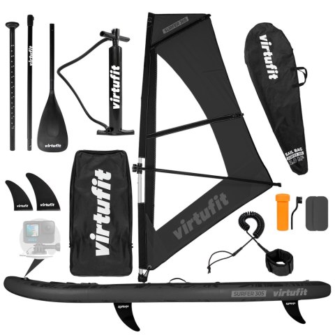VIRTUFIT KAJAK 335 Z AKCESORIAMI TURKUSOWY