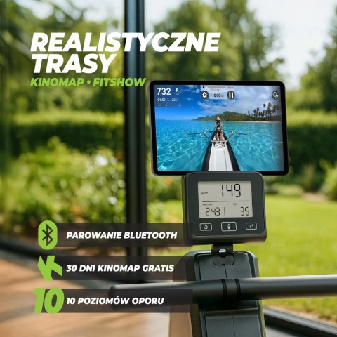 VIRTUFIT WIOŚLARZ ROW200i