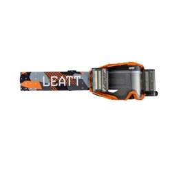 Gogle rowerowe LEATT Velocity 6.5 pomarańczowo-szare