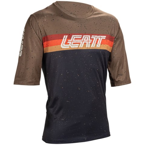 Koszulka rowerowa LEATT Jersey MTB Enduro 3.0 (czarny, XL)