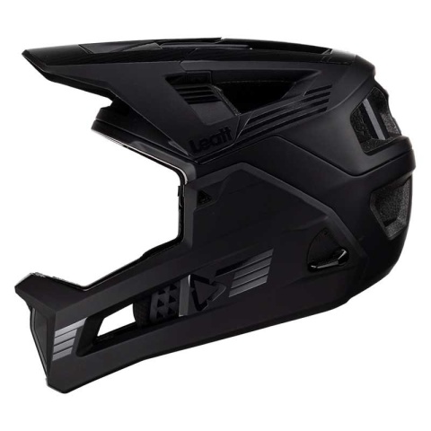 LEATT KASK MTB ENDURO 4.0 WYPINANA SZCZĘKA V23 STEALTH CZARNY L 59-63 cm