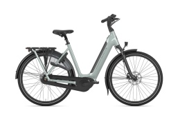 Rower elektryczny Gazelle Grenoble C8 540WH, L53 Light Olive