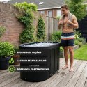 VIRTUFIT WANNA LODOWA OWALNA 500 LITRÓW ANTRACYT Z AKCESORIAMI