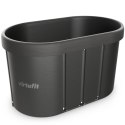 VIRTUFIT WANNA LODOWA OWALNA 500 LITRÓW ANTRACYT Z AKCESORIAMI