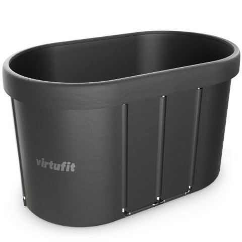 VIRTUFIT WANNA LODOWA OWALNA 500 LITRÓW ANTRACYT Z AKCESORIAMI