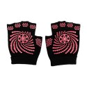 GAIAM RĘKAWICZKI ANTYPOŚLIZGOWE BEZ PALCÓW CZARNY/RÓŻOWY 57125