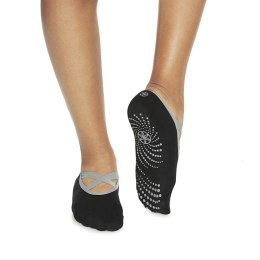 GAIAM SKARPETKI/BALERINY ANTYPOŚLIZGOWE CZARNE 62071