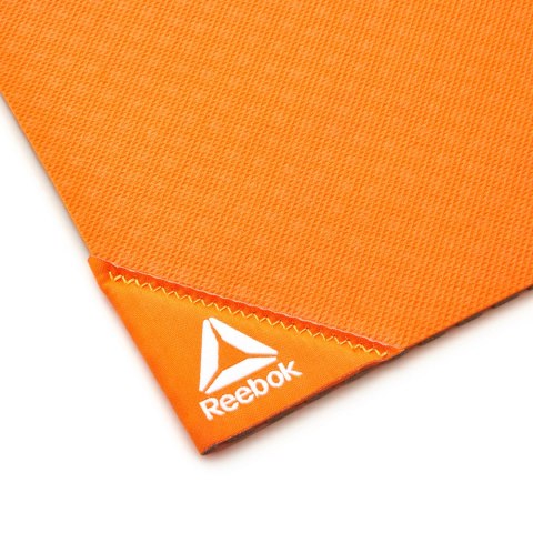 REEBOK MATA TRENINGOWA PODWÓJNA 5 MM SZARY/POMARAŃCZ RAMT-13014OR