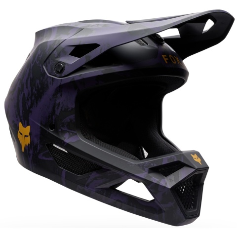 KASK ROWEROWY FOX RAMPAGE IMAGE PRINT PLUM XL