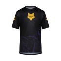 KOSZULKA ROWEROWA JUNIOR FOX RANGER IMG PRINT PLUM YL