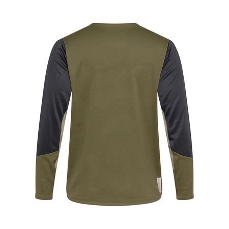 KOSZULKA ROWEROWA Z DŁUGIM RĘKAWEM JUNIO R FOX DEFEND OLIVE GREEN YL