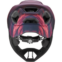 Kask rowerowy UVEX React jr. fullface cranberry matt (czerwony, 52-56 S/M)