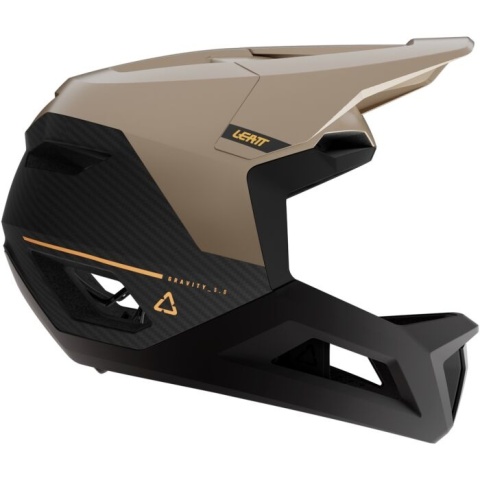 Kask rowerowy (full face) LEATT Helmet MTB Gravity 5.0 V26 (brązowy, M)