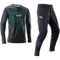 Komplet rowerowy LEATT MTB Gravity 1.0 Szymon Godziek/Ride Kit (koszulka+spodnie) | Rozmiar M