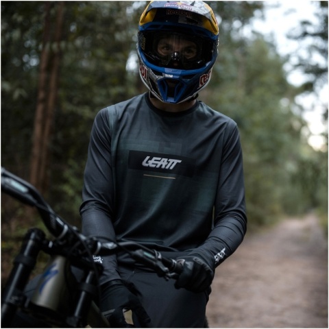 Komplet rowerowy LEATT MTB Gravity 1.0 Szymon Godziek/Ride Kit (koszulka+spodnie) | Rozmiar L