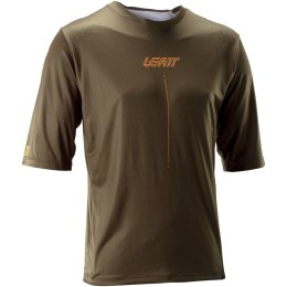Koszulka rowerowa LEATT Jersey MTB Gravity 4.0 (brązowy, L)