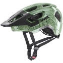 Kask rowerowy dziecięcy UVEX React (zielony, 52-56)