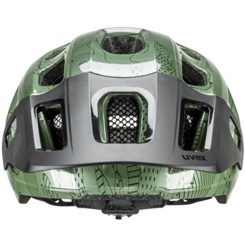 Kask rowerowy dziecięcy UVEX React (zielony, 52-56)