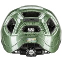 Kask rowerowy dziecięcy UVEX React (zielony, 52-56)