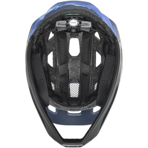 Kask rowerowy UVEX React jr. fullface dusk blue matt (Niebiesski, 52-56 S/M)