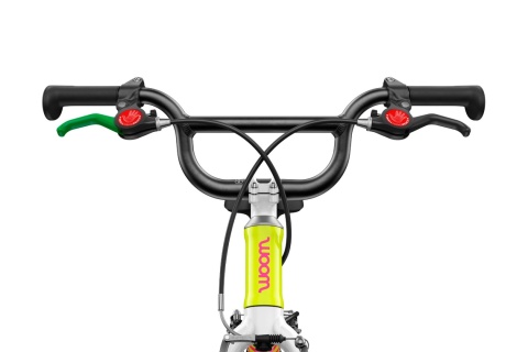Rower dziecięcy woom GO 2 | LTD neon lime, rozmiar 14"
