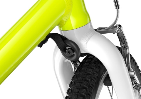 Rower dziecięcy woom GO 2 | LTD neon lime, rozmiar 14"