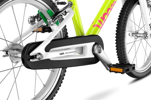 Rower dziecięcy woom GO 2 | LTD neon lime, rozmiar 14"