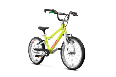 Rower dziecięcy woom GO 3 Automagic | neon lime, rozmiar 16"