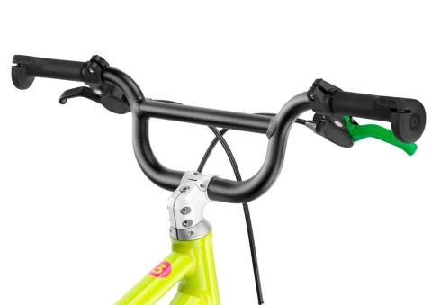 Rower dziecięcy woom GO 3 | neon lime, rozmiar 16"