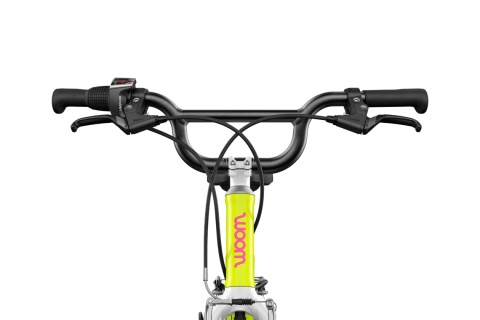 Rower dziecięcy woom GO 4 | neon lime, 20"