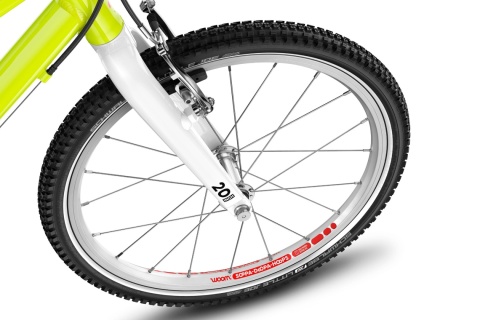 Rower dziecięcy woom GO 4 | neon lime, 20"