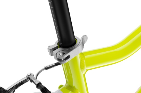 Rower dziecięcy woom GO 4 | neon lime, 20"