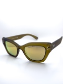 Okulary NEON Cherry crystal oliva (lens: bronze cat.3)