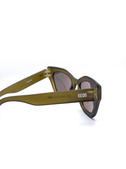 Okulary NEON Cherry crystal oliva (lens: bronze cat.3)
