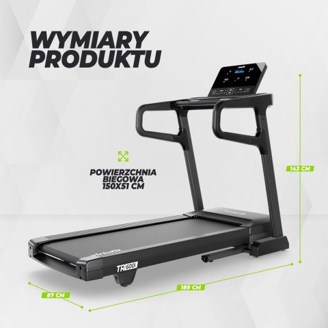 VIRTUFIT BIEŻNIA ELEKTRYCZNA TR600i