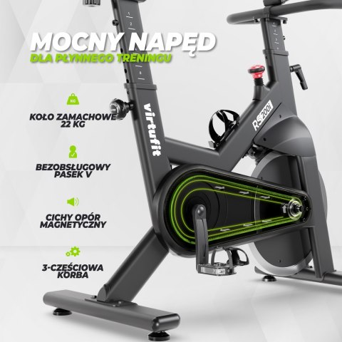 VIRTUFIT ROWER SPINNINGOWY RS200i