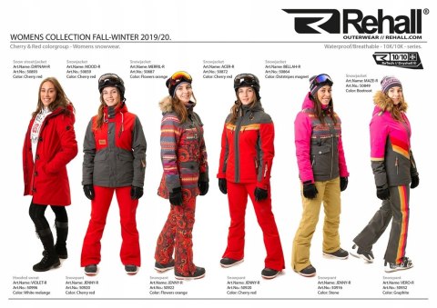 SPODNIE ZIMOWE DAMSKIE REHALL BETTY-R SNOWPANT XL