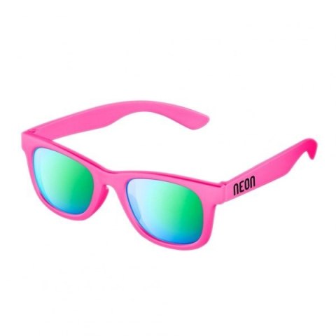 OKULARY NEON HAPPY- oprawka PINK FLUO szyba X9 GREEN OKULARY NEON HAPPY- oprawka PINK FLUO szyba X9 GREEN
