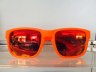 Okulary dziecięce NEON Jocker czerwone (red fluo), szkła czerwone