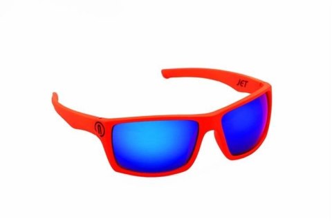 Okulary sportowe NEON JET ORANGE FLUO szkło-X8 BLUE CAT 3
