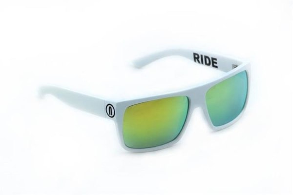 Okulary sportowe NEON Ride WHITE, szkła złote