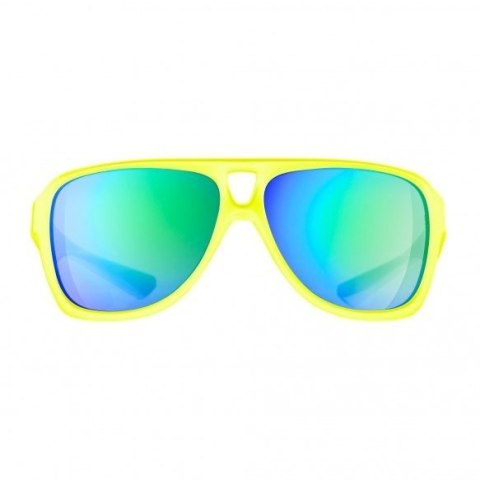 OKULARY NEON BOARD YELLOW FLUO szkło- X9 GREEN OKULARY NEON BOARD YELLOW FLUO szkło- X9 GREEN