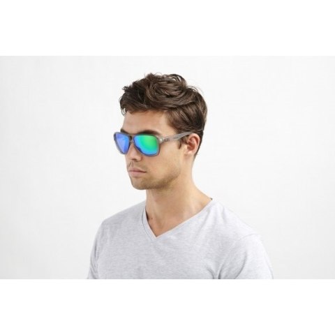 OKULARY NEON BOARD YELLOW FLUO szkło- X9 GREEN OKULARY NEON BOARD YELLOW FLUO szkło- X9 GREEN