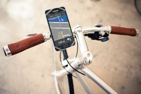 UNIWERSALNY UCHWYT NA SMARTFON -KAŹDY ROWER FINN 2.0 BIKE CITIZENS CZERWONY