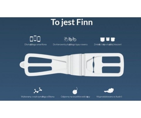 UNIWERSALNY UCHWYT NA SMARTFON -KAŹDY ROWER FINN 2.0 BIKE CITIZENS CZERWONY