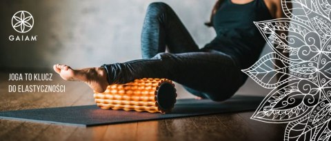 GAIAM ROLLER DO MASAŻU TURKUSOWY 60560