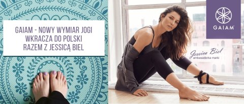 GAIAM SKARPETKI/BALERINY ANTYPOŚLIZGOWE CZARNE 62071