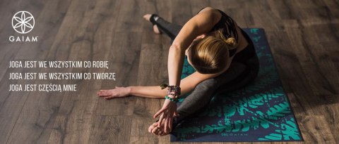 GAIAM SKARPETKI/BALERINY ANTYPOŚLIZGOWE CZARNE 62071
