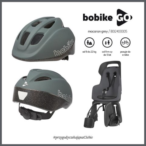 KASK Bobike Go size XS - GREY KASK Bobike Go size XS - GREY