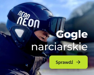 Gogle narciarskie neon